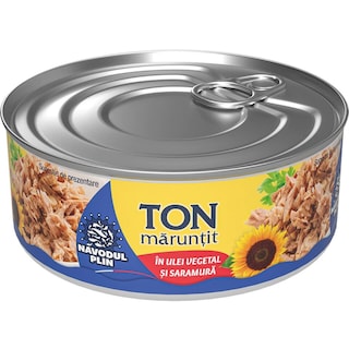 Navodul Plin | Ton maruntit in ulei vegetal 160g