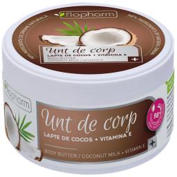 Unt de corp cu lapte de cocos 250g