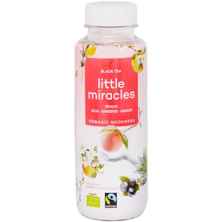 Little Miracles | Ceai bio negru cu piersica 330ml