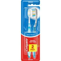 Periute de dinti Medium Extra Clean, 2 bucati