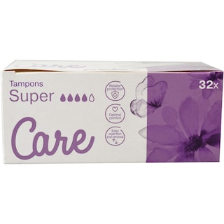 Care | Tampoane, Super, 32 bucati