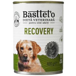 Bastteto | Hrana umeda dietetica pentru caini, Recovery 400g