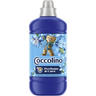 Coccolino | Balsam de rufe Passion Flower & Bergamot, 51 spalari, 1.275L
