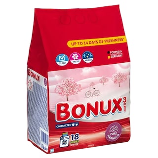 Bonux | Detergent pudra, 18 spalari, 1.17kg