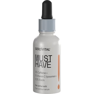 Gerovital | Must Have | Ser contur ochi 3% cafeina 30ml