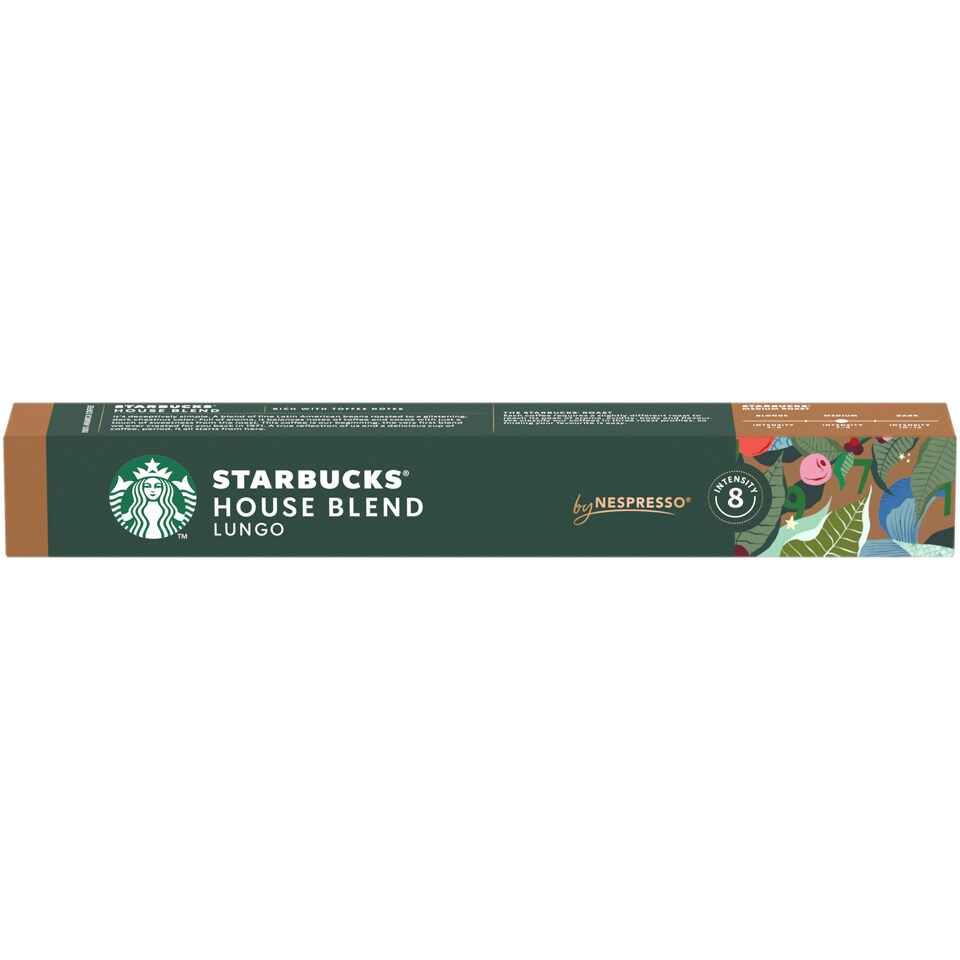 Starbucks | Cafea House Blend Lungo 10 capsule | Mega-image