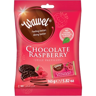 Wawel | Jeleu de zmeura invelit in ciocolata 165g