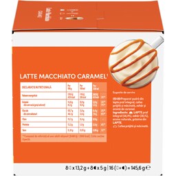 Nescafe | Dolce Gusto | Cafea Latte Macchiato Caramel, 8 bauturi, 16 capsule