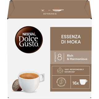 Nescafe | Dolce Gusto | Cafea Essenza di Moka, 16 capsule