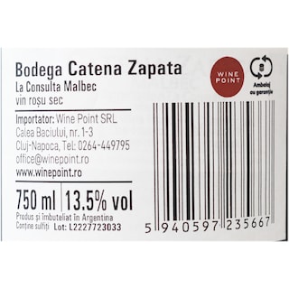 Catena Zapata | Vin rosu Malbec 0.75L