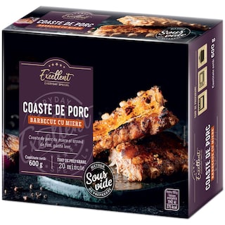 Excellent | Coaste de porc barbecue cu miere 600g