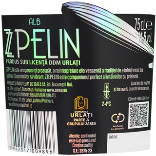 Zzpelin | Pelin Frizzante alb 0.75L