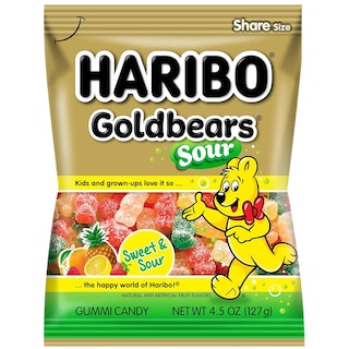 Haribo | Jeleuri cu fructe acrisoare 100g