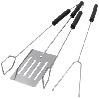 Set 3 ustensile din inox, 40cm