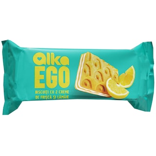 Alka | Biscuiti cu crema de frisca si lamaie 135g
