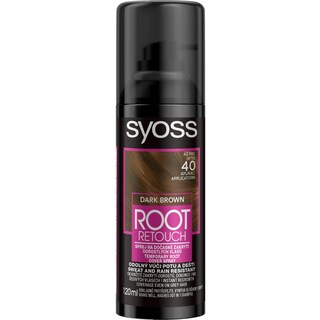 Syoss | Root Retouch | Vopsea spray temporara saten inchis