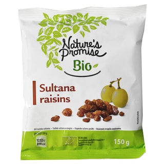Nature's Promise | Stafide sultana, ecologice 150g