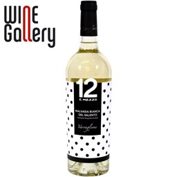 12 E MEZZO | Vin alb Malvasia  Bianca del Salento 0.75L