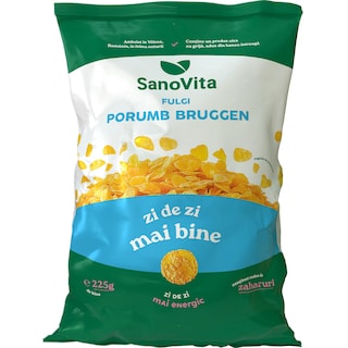 Sano Vita | Fulgi de porumb Bruggen 225g