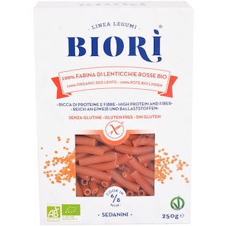 Felicia Bio | Sedanini bio din linte rosie 250g