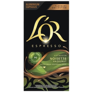 L'or | Cafea Espresso Noissette, 10 capsule