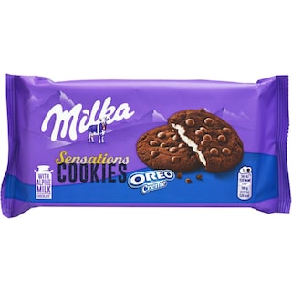 Milka | Biscuiti cu crema Oreo 156g