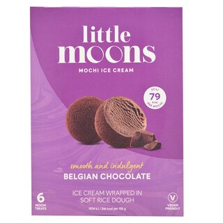 Little Moons | Inghetata mochi cu ciocolata belgiana 192g