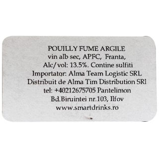 Argiles | Vin alb Puilly Fume 0.75L