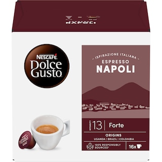 Nescafe | Dolce Gusto | Cafea Ristretto Napoli Style, 16 capsule