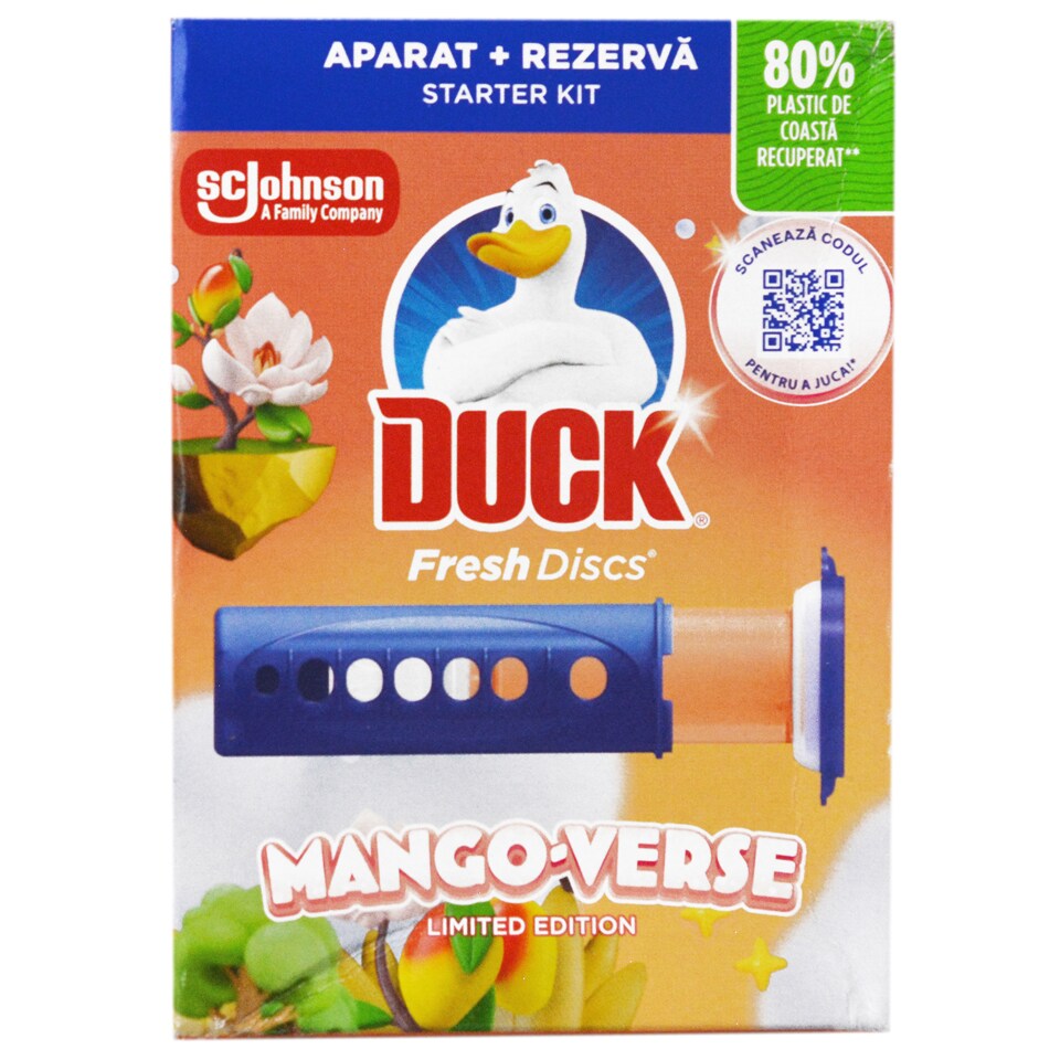 でめでめ Duck | Starter kit Fresh Discs Mango Verse 36ml | Mega-image