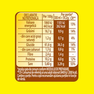 Maggi | Fidelicios | Preparat instant cu fidea si gust de pui 59.2g
