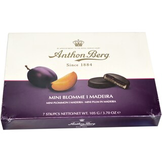 Anthon Berg | Ciocolata neagra cu marzipan si prune 105g