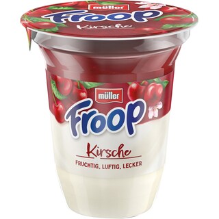 Muller | Froop | Iaurt cu cirese 1.5% grasime 150g