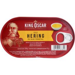 Hering file in ulei vegetal 160g