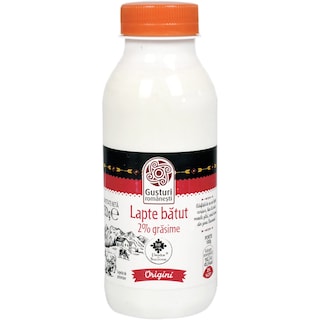 Gusturi romanesti | Lapte batut 2% grasime 330g