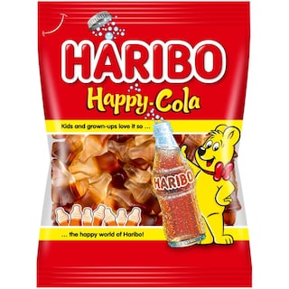 Haribo | Happy Cola | Bomboane gumate cu aroma de cola 100g