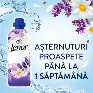 Lenor | Balsam pentru rufe Lavanda si musetel, 71 spalari 1.491L