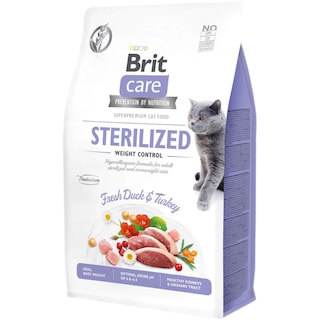 Brit Care | Hrana uscata pentru pisici adulte Sterilized Weight Control 400g