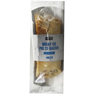 Zest | Wrap cu pui si bacon 180g
