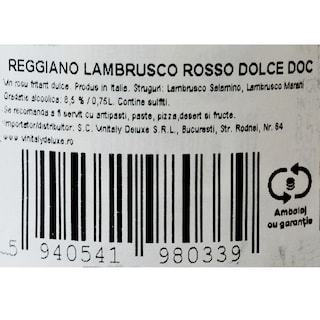 Medici Ermete | Vin rosu frizant dulce Lambrusco 0.75L
