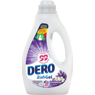 Dero | Detergent lichid Levantica si Iasomie, 20 spalari 1L