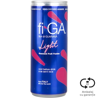 Figa | Bautura racoritoare pe baza de suc de fructe guarana 250ml