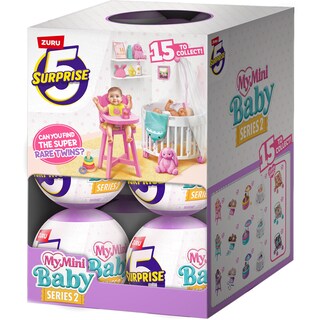 5 Surprise | Bila cu figurina surpriza, Mini Brands, 5 Surprise, My Baby, S2