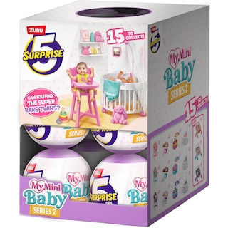 5 Surprise | Bila cu figurina surpriza, Mini Brands, 5 Surprise, My Baby, S2