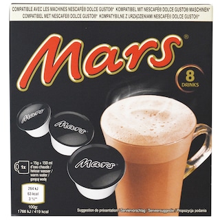 Mars | Ciocolata calda cu aroma de ciocolata 8x15g
