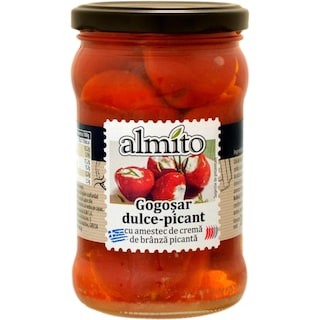 Almito | Gogosar dulce-picant cu crema de branza picanta 280g