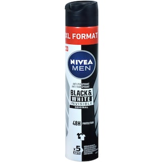 Deodorant spray Black & White Invisible 200ml