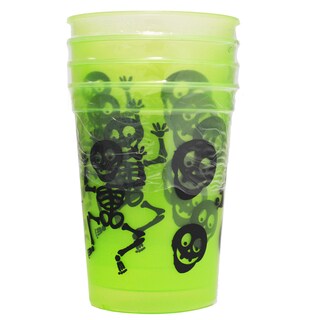 (bucata) | Set 4 pahare Halloween, diverse modele