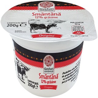 Smantana 12% grasime 200g