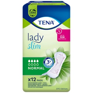 Tena | Lady | Absorbante incontinenta Lady Slim Normal, 12 bucati